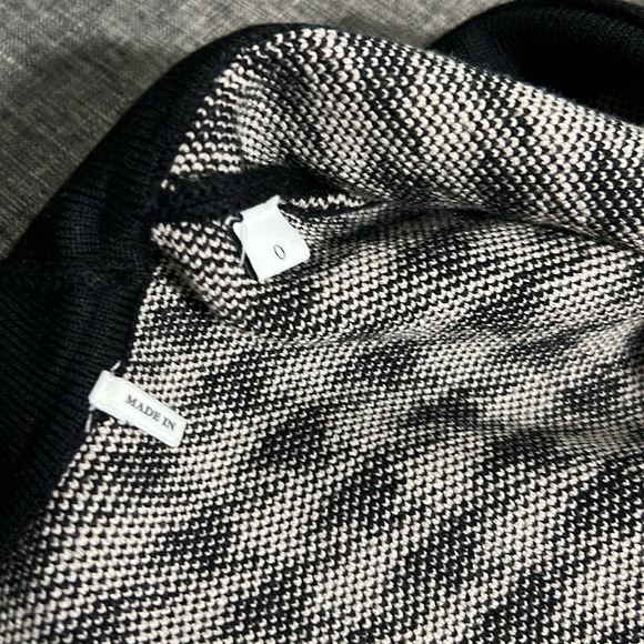 Sandro Dane Oversized Houndstooth Cardigan Size 0 - Picture 5 of 9